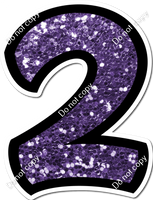 BB 30" Individuals - Purple Sparkle