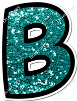 BB 12" Individuals - Teal Sparkle