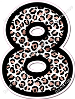 BB 23.5" Individuals - White Leopard
