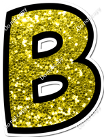 BB 18" Individuals - Yellow Sparkle