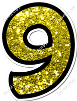 BB 18" Individuals - Yellow Sparkle
