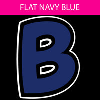 Flat - 18" BB 36 pc Alphabet Sets