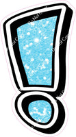 GR 23.5" Individuals - Baby Blue Sparkle