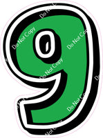 GR 30" Individuals - Flat Green
