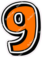GR 30" Individuals - Flat Orange