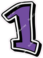 GR 12" Individuals - Flat Purple