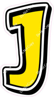 GR 12" Individuals - Flat Yellow