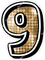 GR 18" Individuals - Gold Disco