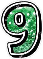 GR 18" Individuals - Green Bokeh