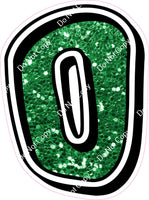 GR 18" Individuals - Green Sparkle