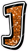 GR 23.5" Individuals - Orange Sparkle