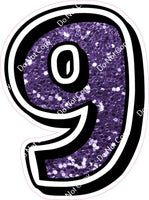 GR 23.5" Individuals - Purple Sparkle
