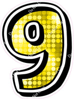 GR 18" Individuals - Yellow Disco