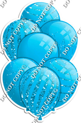 All Caribbean Balloons - Caribbean Sparkle Accents