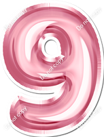 Foil 23.5" Individuals - Baby Pink Foil
