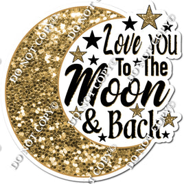 Love You to the Moon & Back Statement w/ Variants