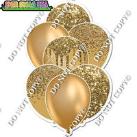 Gold Balloon Bundle