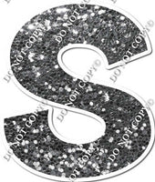 18" KG Individual Silver Sparkle - Alphabet Pieces