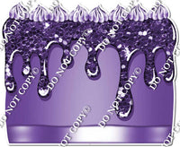 Sparkle Purple - Split Cake