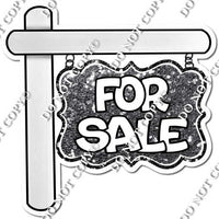Real Estate - For Sale Sign w/ Multiple Colors