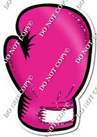 Flat Hot Pink Boxing Gloves w/ Variants