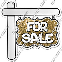 Real Estate - For Sale Sign w/ Multiple Colors