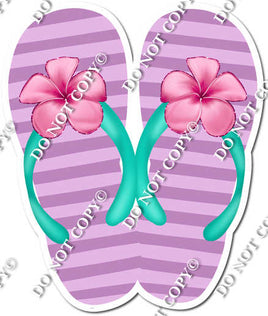 Baby Pink, Lavender, Mint Flip Flops w/ Variants