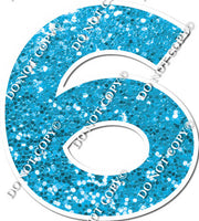 23.5" KG Individual Caribbean Sparkle - Numbers, Symbols & Punctuation