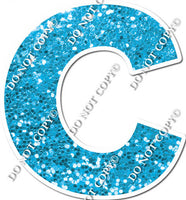 18" KG Individual Caribbean Sparkle - Alphabet Pieces
