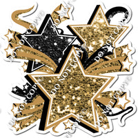 Star Bundle - Gold & Black