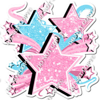 Star Bundle - Baby Pink & Baby Blue