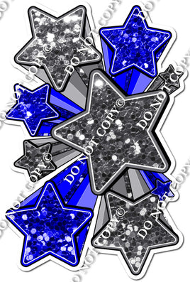 XL Star Bundle - Silver & Blue