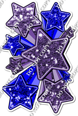 XL Star Bundle - Purple & Blue