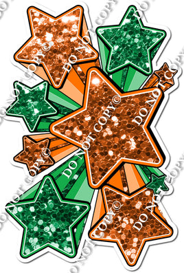 XL Star Bundle - Orange & Green