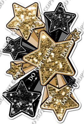 XL Star Bundle - Gold & Black