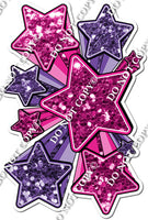 XL Star Bundle - Hot Pink & Purple