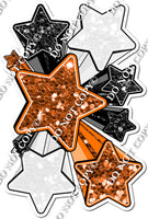 XL Star Bundle - Orange, White, Black