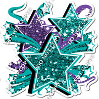 Star Bundle - Teal & Purple