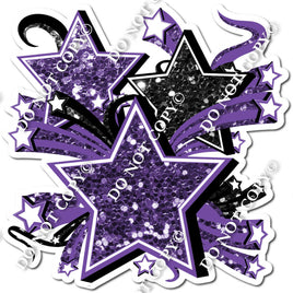 Star Bundle - Purple & Black