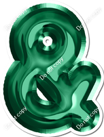 Foil 12" Individuals - Emerald / Hunter Green Foil