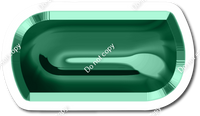 Foil 23.5" Individuals - Emerald / Hunter Green Foil