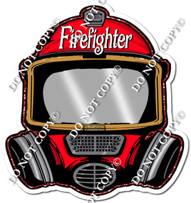 Fireman's Helmet & Respirator