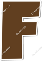 LG 23.5" Individuals - Flat Chocolate