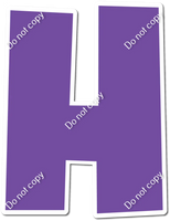 LG 18" Individuals - Flat Purple
