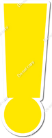 LG 18" Individuals - Flat Yellow