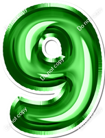Foil 18" Individuals - Green Foil