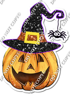 Pumpkin with Witch Hat w/ Variants