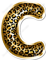 Foil 23.5" Individuals - Gold Leopard Foil