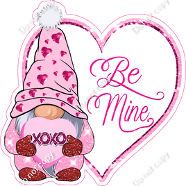Mini - Be Mine Gnome Heart Statement w/ Variant