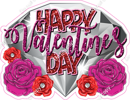 Mini - Happy Valentines Day w/ Flowers w/ Variant
